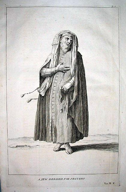 England Jewish Man in 1700s 