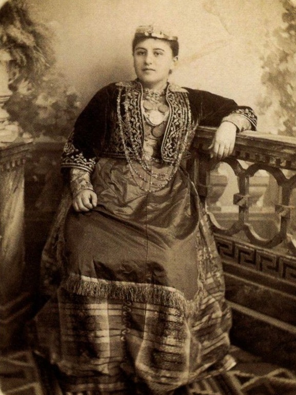 Jewish Woman, Karaim Crimea 1860s.