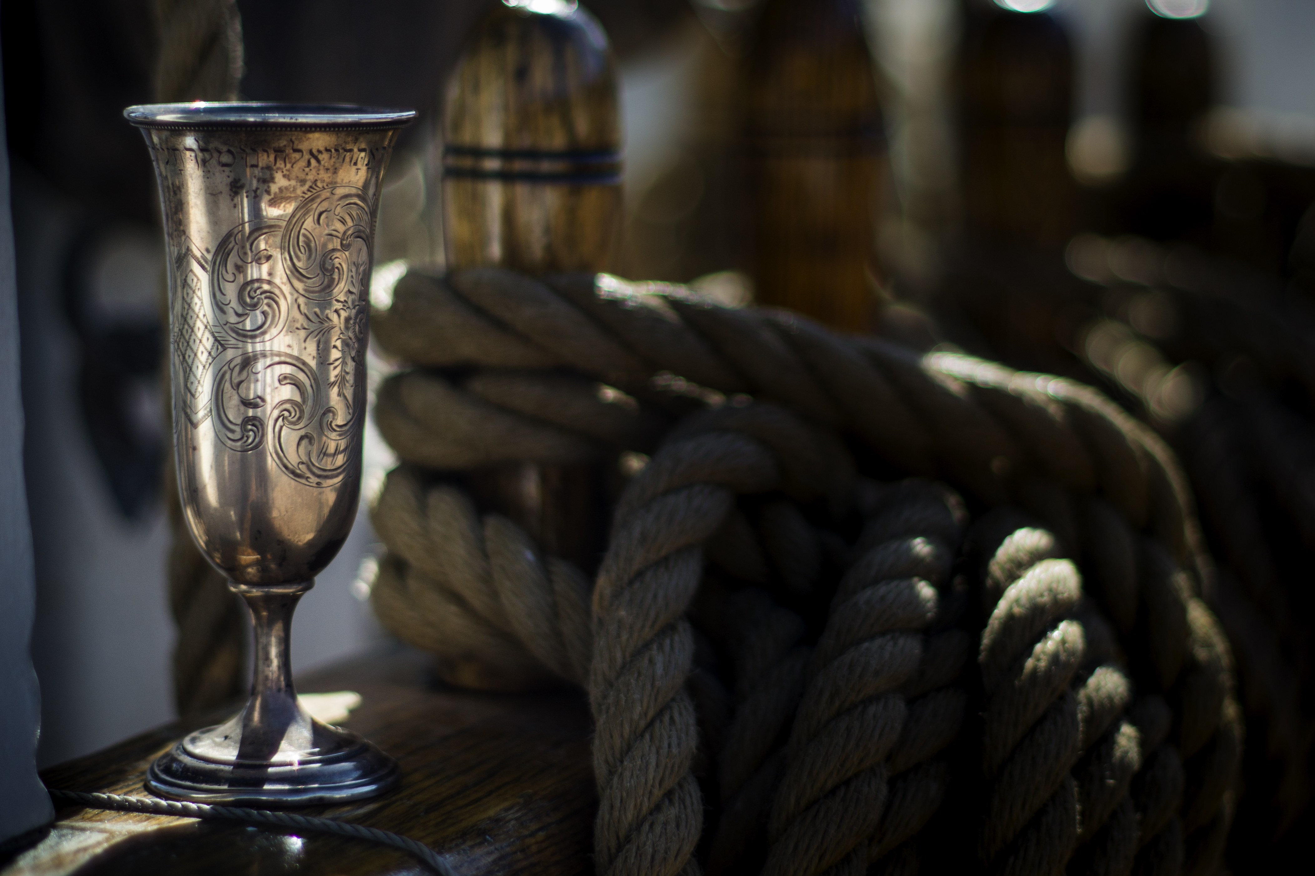 Jewish Pirate Kiddush Cup